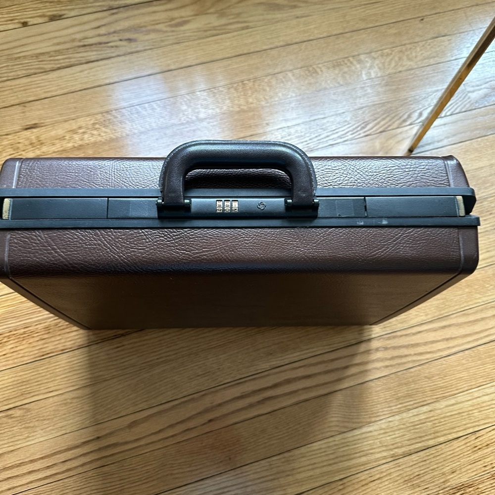 Samsonite Hardshell Briefcase Vintage